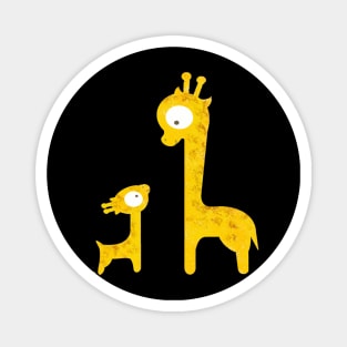 GIRAFFE FAMILY Magnet